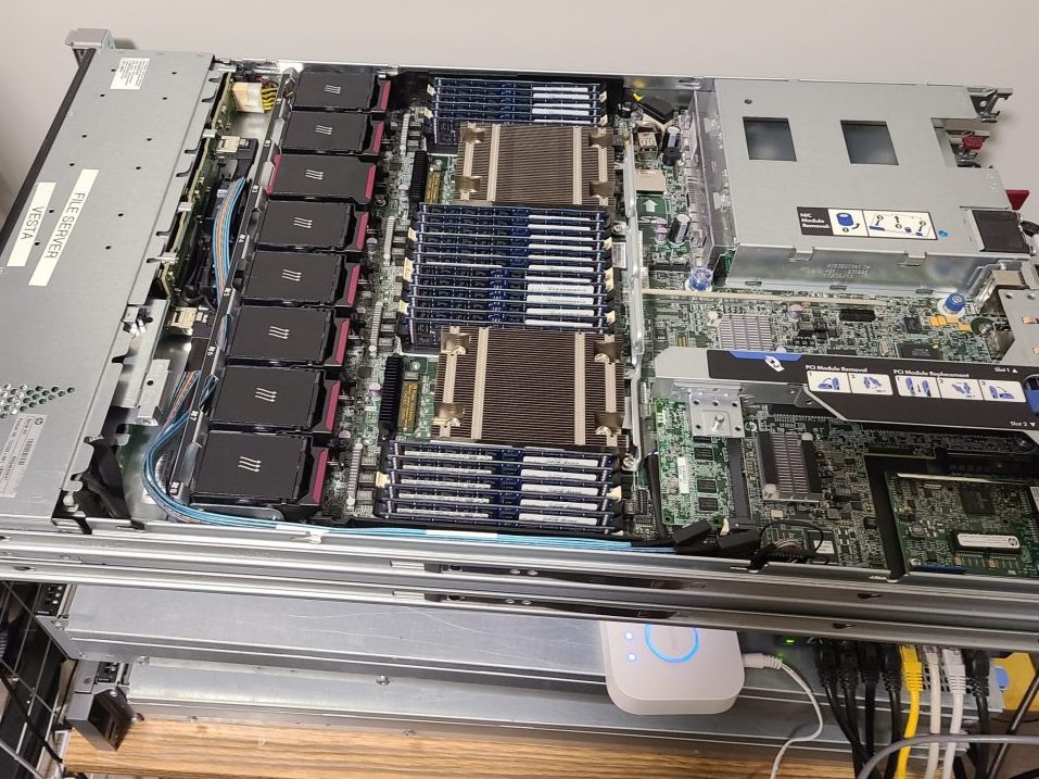 New server is packed with RAM